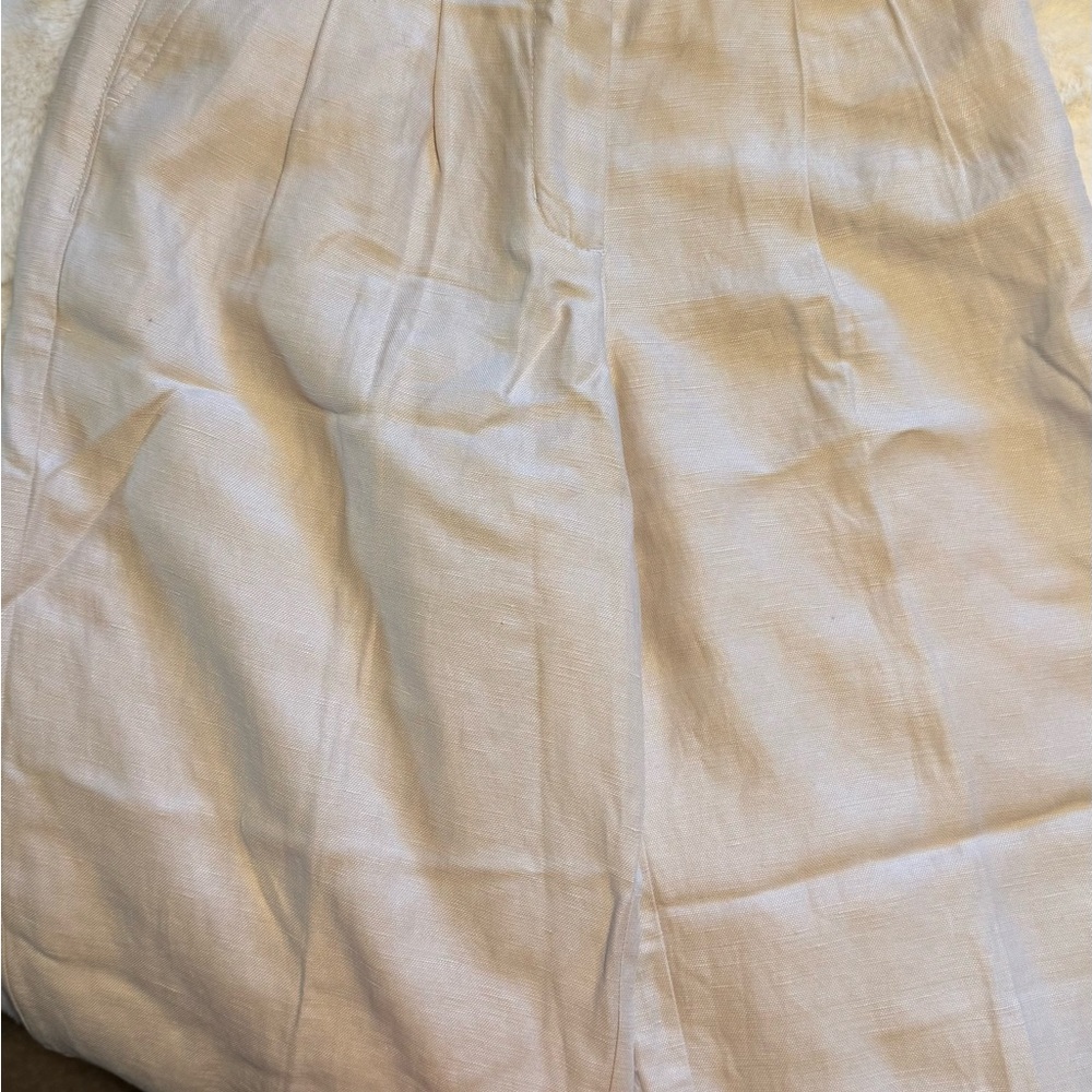 Wilfred Vito Cream Button-Detail Pants - Picture 2 of 6